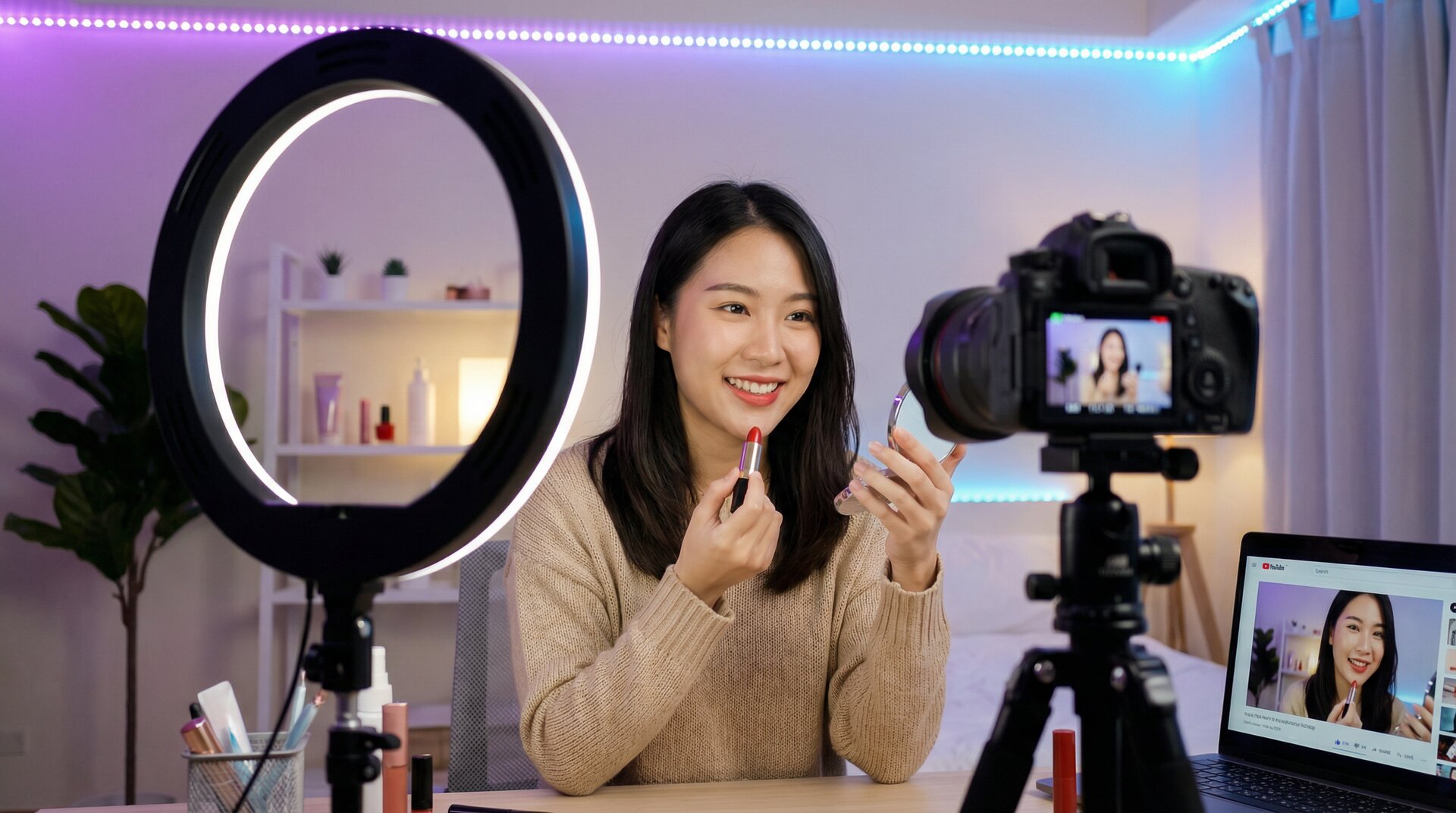 糖心vlog美妆教程视频